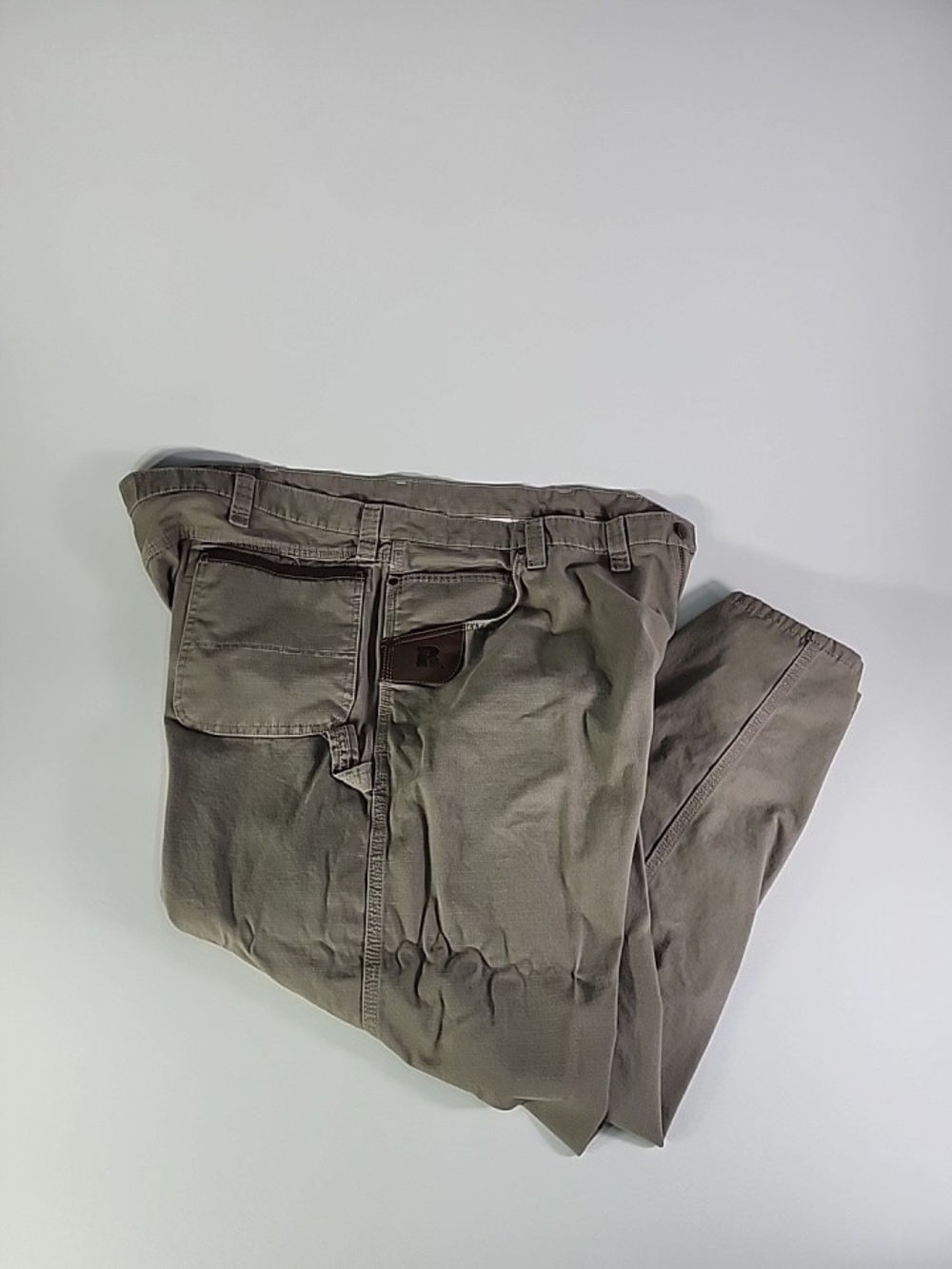 Wrangler Men's Olive Green Chinos